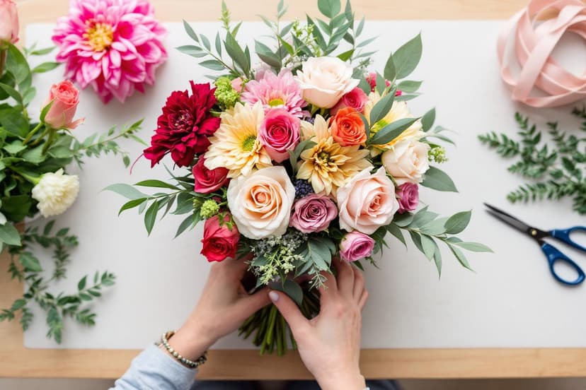 DIY Flower Bouquet