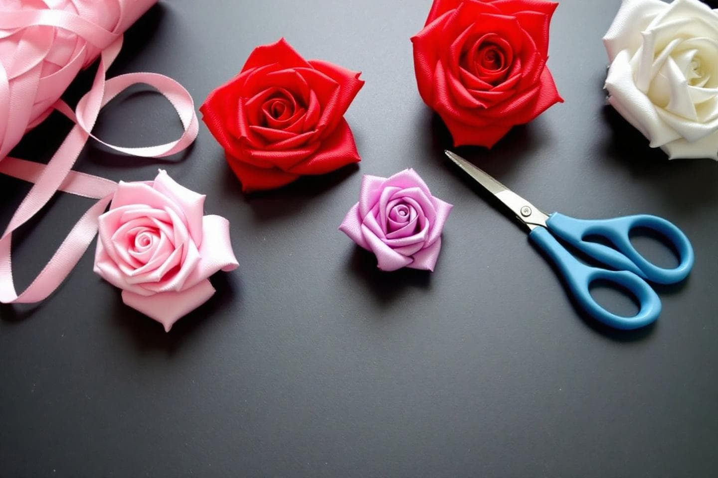 How to Make Ribbon Flowers: 5 Easy Methods