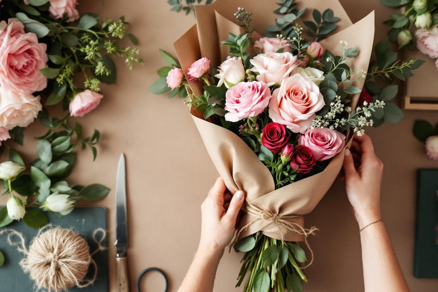 How to Wrap a Flower Bouquet Like a Pro