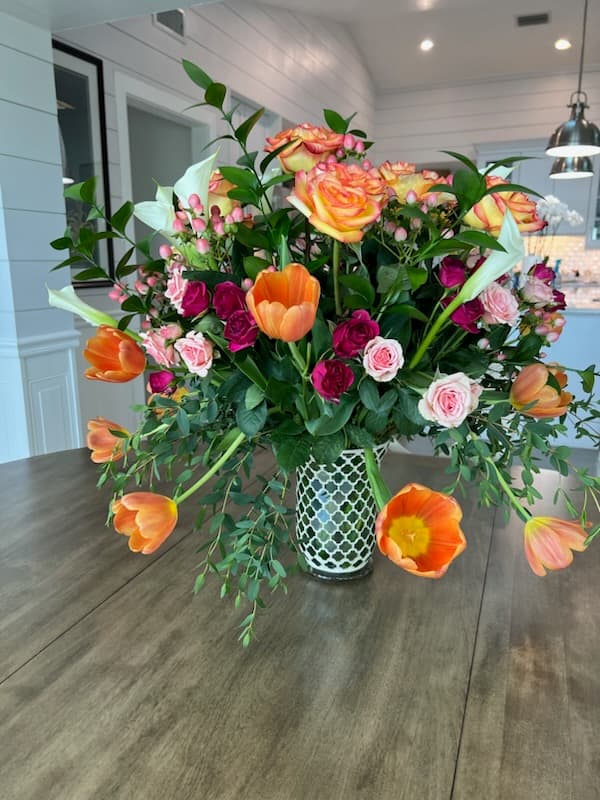 Hummingbird Floral - Image 1