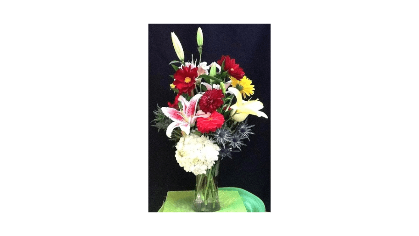 Village Greenery And Flowers - Image 1