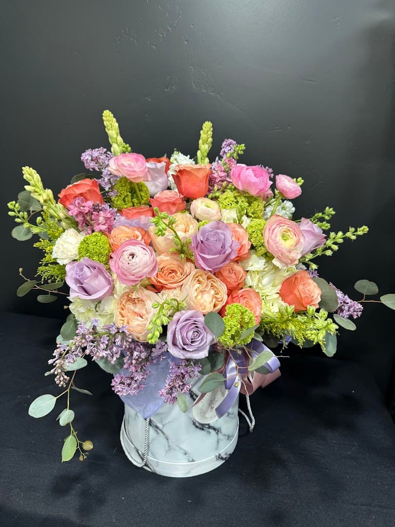 Florist Studio Blooms in Ribbon - Image 1