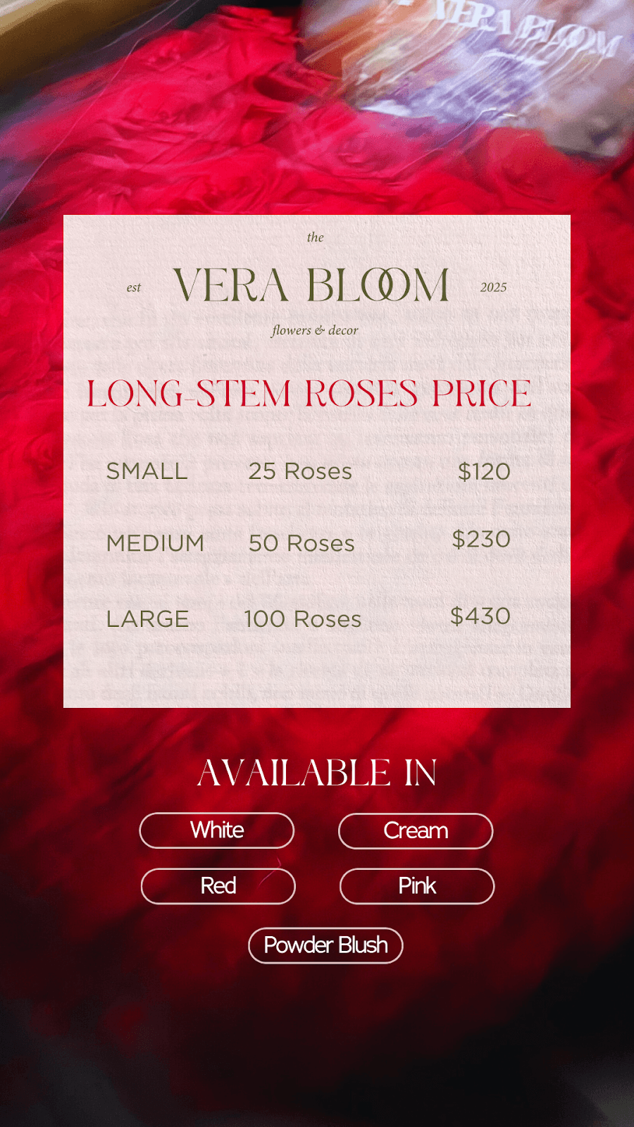VERA BLOOM Flowers & Decor - Image 1