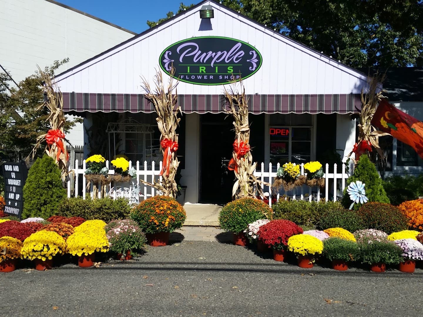 Purple Iris Flower Shop - Image 1