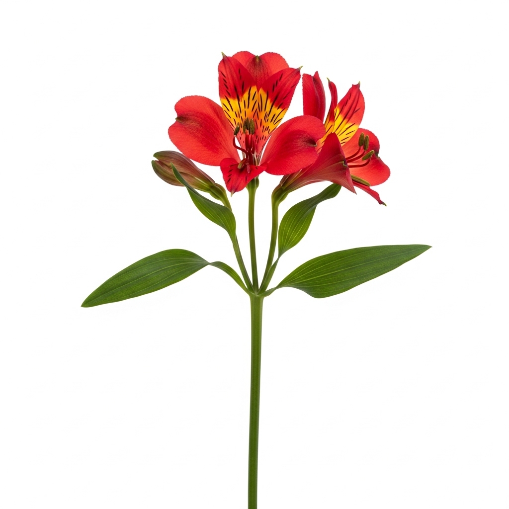 Alstroemeria (Alstroemeria aurantiaca)