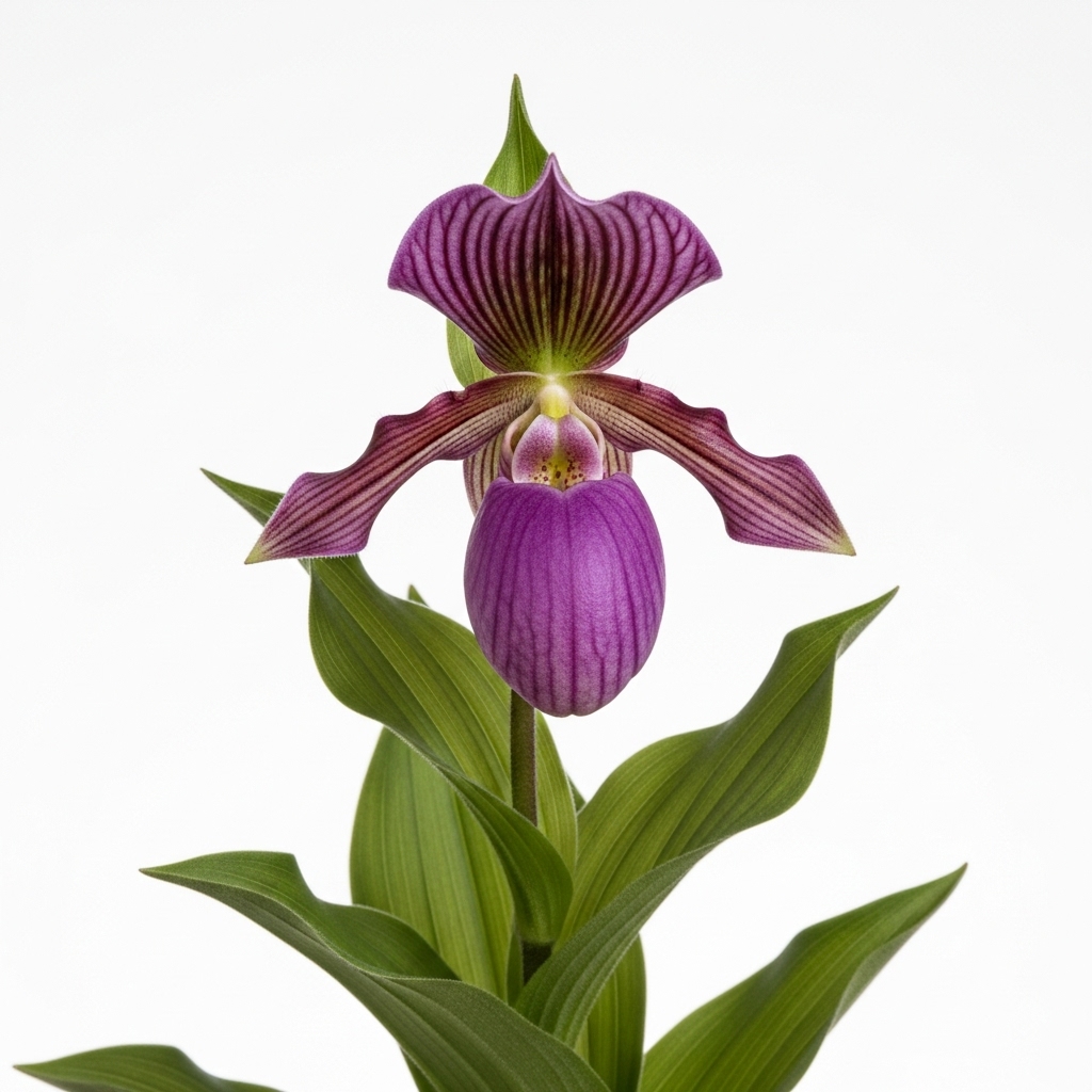 Lady's Slipper Orchid (Paphiopedilum callosum)